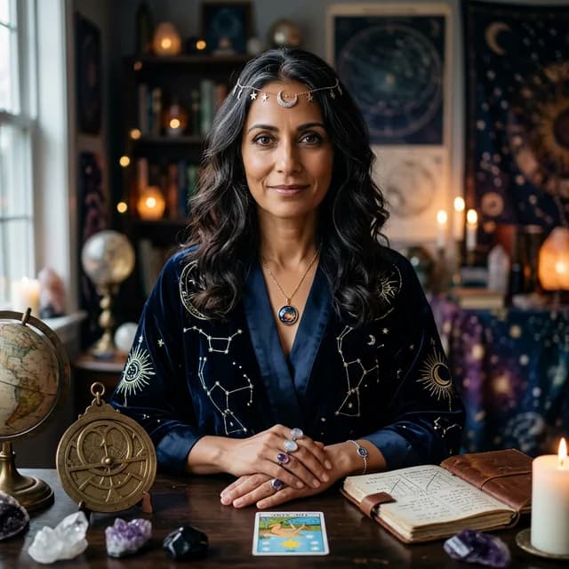 Celestia, your personal cosmic guide and astrology expert